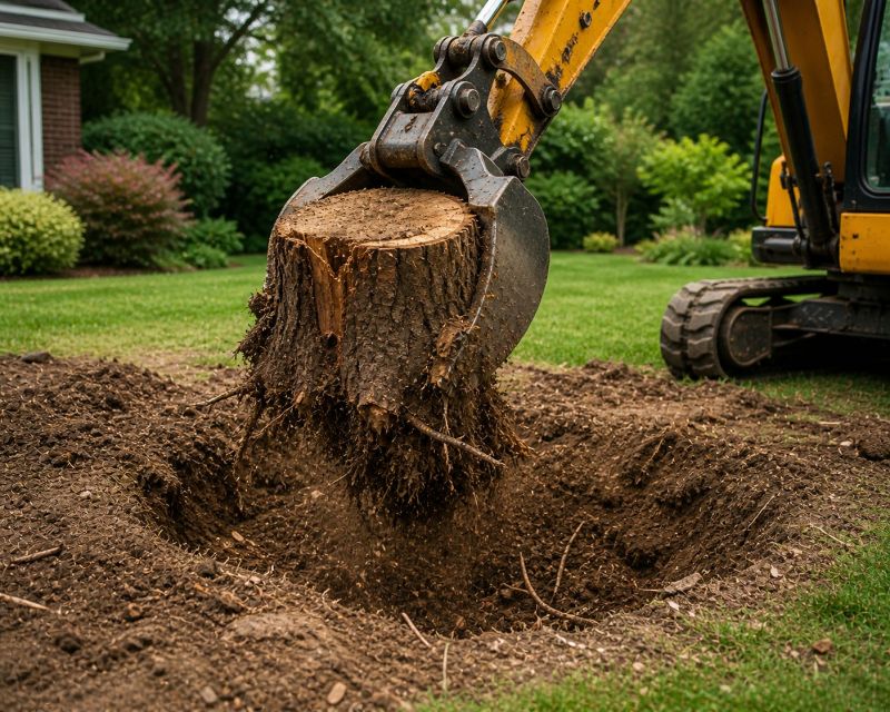 Tree Trunk Removal in Calvert County, MD